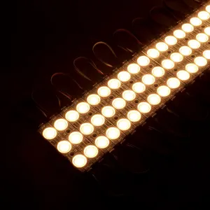 Económico 200PCS por paquete Módulo LED 3 LED U L listado 1,5 vatios 130lm smd2835 12V DC IP65 fuente de luz