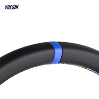 Volant sport en cuir de haute qualité LCI pour BMW E90-E93/E70-E71/E12/E53/E89/E84/E81/E87/E82/E88 Suede