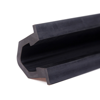Joint d'étanchéité en caoutchouc EPDM pour fenêtre - Bande d'étanchéité pour porte et fenêtre en forme de U, type 828