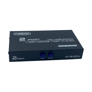 FJ-15-2CH FJGEAR Hướng dẫn sử dụng nhà máy giá 2 cách 1920*1440 HD VGA Video <span class=keywords><strong>Selector</strong></span> 2 cổng VGA video chuyển đổi Adaptor để <span class=keywords><strong>HDMI</strong></span> chuyển đổi - Product Image 2
