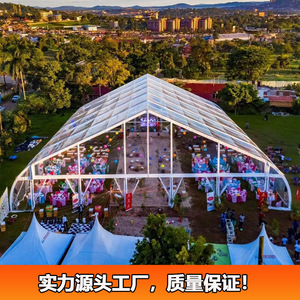 Carpa de PVC con Estructura de Acero Tipo Extendido TFS, Carpa Impermeable para Bodas y Fiestas para las Cuatro Estaciones - Product Image 3