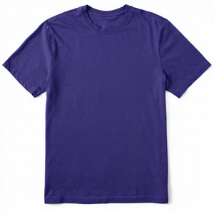 เสื้อยืดเปล่า 180 GSM ผ้าฝ้าย 100% คุณภาพสูง ทรงปกติ ย้อมสีพื้น ผู้ผลิตออกแบบเสื้อผ้า - Product Image 2