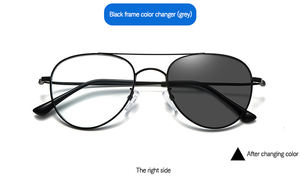 2024ファッションフォトクロミック多焦点プログレッシブ老眼鏡ブルーライトブロッキング多焦点リーダー移行メガネ - Product Image 5