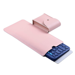 Solid color Logitech K380 leather <b>keyboard</b> carrying case, dustproof <b>keyboard</b> bag, mouse bag, customizable. - Product Image 2