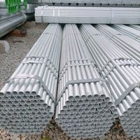 Tuyau en acier au carbone galvanisé à chaud API 5L Grade B ASTM A500, diamètre de 1/2 à 8 pouces, pour équipements sportifs et structures de jeux