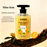 Gel de Ducha OEM Luminoso e Hidratante con Aroma a Flor de Durazno para Hombres y Mujeres con Ácidos de Frutas y Fragancia Añadidos