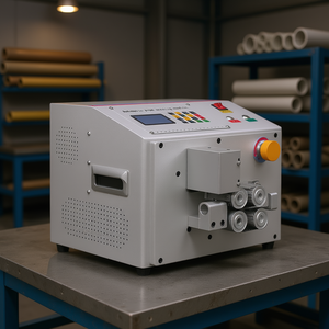 Machine de découpe automatique de tuyaux, diamètre 1 mm-20 mm, longueur 0,1 mm-99999,9 mm, écran LCD pour tuyaux en PVC et PE - Product Image 2