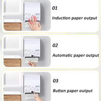 Distributeur Automatique de Serviettes en Papier OEM, ABS, Sans Contact, Distributeur de Serviettes en Papier de Luxe Commercial pour Centre Commercial, Hôtel, Toilettes