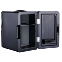Mini réfrigérateur électrique portable 6L, petit congélateur pour la maison, le dortoir, les étudiants, les personnes célibataires, réfrigérateur de voiture en plastique