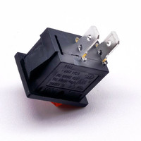 Interrupteur à bascule unipolaire KCD3 CE 6A 250V AC marche/arrêt, coloré, pour panneau, du fabricant