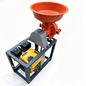 Machine de broyage industrielle en fonte pour <span class=keywords><strong>farine</strong></span> et pâte, broyeur <span class=keywords><strong>à</strong></span> sec et humide pour soja, piment, maïs, blé - Product Image 6