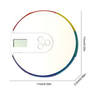 LM25063 Boîte à pilules électronique portable avec rappel de minuterie, distributeur de rangement pratique à utiliser - Product Image 2
