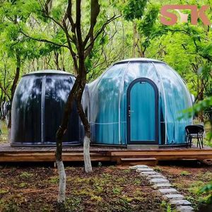 Casa <span class=keywords><strong>Burbuja</strong></span> Transparente con Cúpula, Estructura para Jardín Exterior, para Glamping, Camping, Exhibiciones y Eventos con Vista al Cielo - Product Image 4