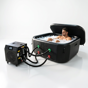 Baignoire à glace gonflable pliable pour bain froid, récupération rapide, réponse rapide - Product Image 1