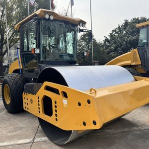 เครื่องอัดเหล็กลูกกลิ้ง Xs205แบบประกบคู่เครื่องอัดยาง20ton แบบสั่นสะเทือน - Product Image 4