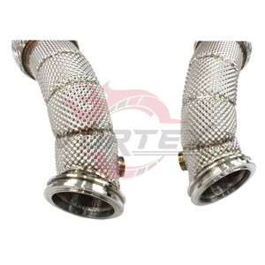 Tubo de Escape de Alto Rendimiento Vortex de Acero Inoxidable con Acabado Espejo para Maserati <span class=keywords><strong>Ghibli</strong></span> 3.0T V6 <span class=keywords><strong>Biturbo</strong></span> 2014-2026 Racing - Product Image 5