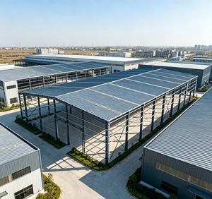 Energy Saving Eco Friendly Prefabricated Steel Structure Warehouse Recyclable Steel <b>Frame</b> Low Energy Eco Industrial Building - Product Image 6