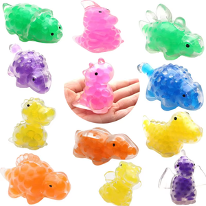Soft TPR Water Bead Squeeze <b>Balls</b> - Sensory Fidget for ADHD & Anxiety Relief, Calming Toys for Office, School & Party Favors - Product Image 1