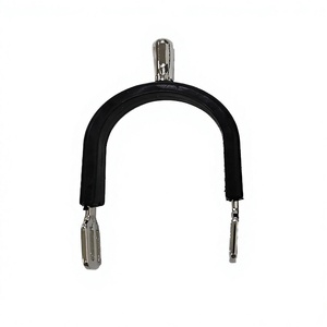 Espuelas Inglesas para Dama con Punta de Cuero Plateado, Espuelas Premium para Carreras de Caballos con Cubierta de Goma - Product Image 3