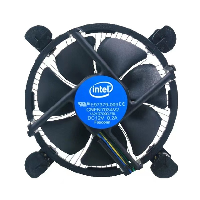 Intel Original LGA 775 1150 1155 1156 1151 1200 Gaming Pc Computer CPU Cooler Low Profile Heat Sink Cpu Heatsink With Pwm Fan