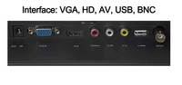 Moniteur CCTV à écran carré IPS de 9,7 pouces, résolution 1024*768, moniteur LED BNC de 9,7 pouces