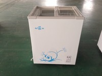 Freezer pintu kaca polos SD/C-108 baru