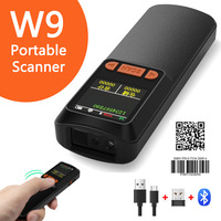 Nouveau Scanner de Code QR Sans Fil Haute Performance Portable pour l'Expédition en Entrepôt, Lecteur de Codes Unidimensionnels, Garantie 1 An