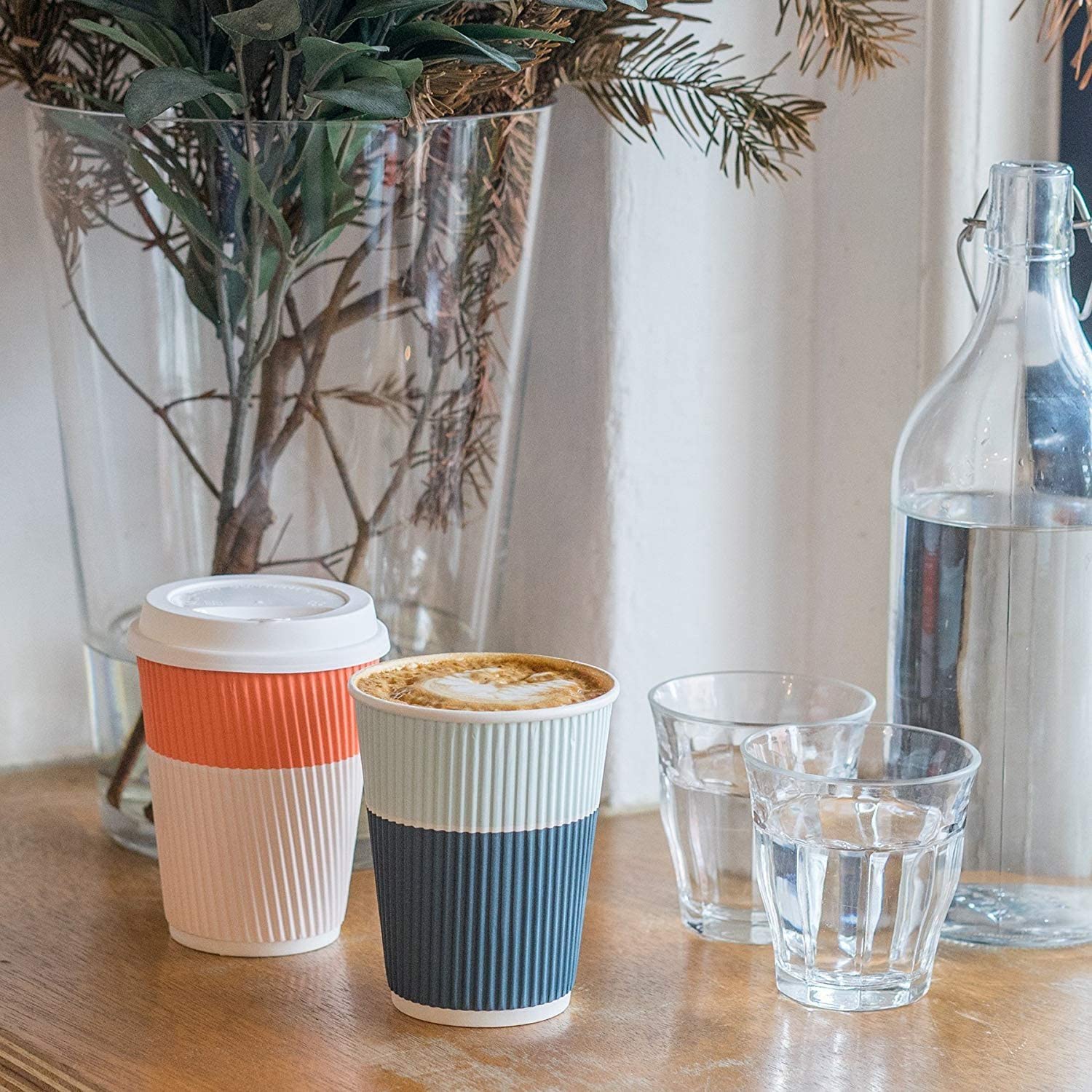 Biodegradable Takeaway Packaging Coffee Paper Cup