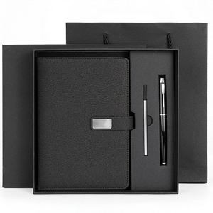Custom Office Notebook Pen Set Corporate Business <b>Gifts</b> for Father's Day Promotional Conference Items - Product Image 3