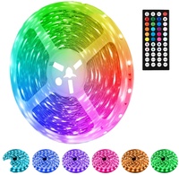 5050 bande lumineuse led wifi et Bluetooth couleur de rêve led bande lumineuse rgb 12v étanche led bande lumineuse