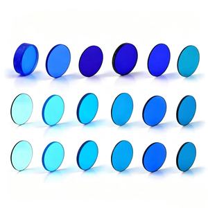 Feuille de verre optique bleue filtrante personnalisée <span class=keywords><strong>QB29</strong></span> QB26 QB24 pour instruments - Product Image 3
