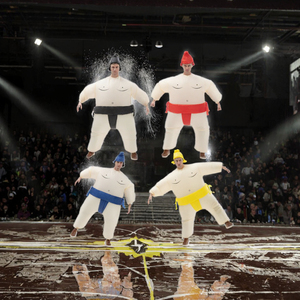 Disfraz Inflable <span class=keywords><strong>de</strong></span> Lucha <span class=keywords><strong>de</strong></span> Sumo para Adultos, Divertido, <span class=keywords><strong>de</strong></span> Dibujos Animados, para Cosplay y Fiestas, Hecho en China - Product Image 3