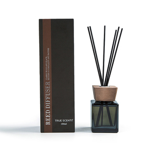 180ml <strong>Black</strong> square <strong>Reed</strong> <strong>Diffuser</strong> Bottle Luxury Empty <strong>Reed</strong> <strong>Diffuser</strong> Bottle Luxury <strong>Diffuser</strong> <strong>Reed</strong> - Product Image 2