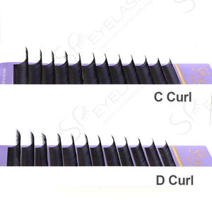 SP EYELASH 0.07 Marron 5D Flore Lash Plateaux Couleur Mega Classique Noir 5D Fleur Premade Wet Look Pointes Extension De Cils Fournitures - Product Image 4