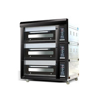 Four électrique à pizza, en acier inoxydable, gaz de cuisson