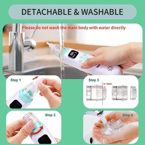 Aspirador Nasal Eléctrico para Bebés con Música y Luces, Limpiador de Mocos Automático - Product Image 2