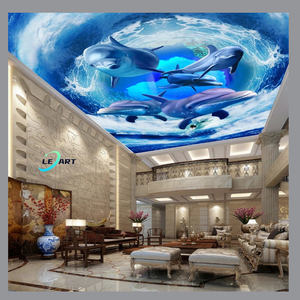 Papier peint moderne <span class=keywords><strong>en</strong></span> PVC, design luxueux et magnifique, <span class=keywords><strong>faux</strong></span> <span class=keywords><strong>plafond</strong></span> <span class=keywords><strong>en</strong></span> plâtre 3D extensible pour chambre d'enfant - Product Image 1