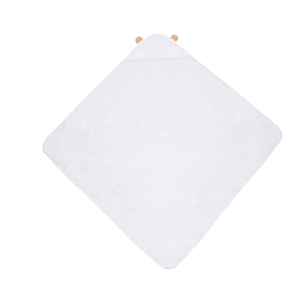 Serviette <span class=keywords><strong>de</strong></span> <span class=keywords><strong>bain</strong></span> à capuche personnalisable pour bébé et enfant, en bambou/coton, cadeau OEM - Product Image 4