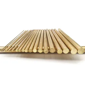 High Quality solid OEM size brass bar C28000 C26800 Wholesale hollow brass rod/bar for artware