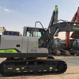 ZE135G ZOOMLION Haute efficacité et prix bas ZE135G ZE135E Excavatrice sur chenilles hydraulique de 13,5 tonnes avec une capacité de godet de 0,6 mètre carré - Product Image 1