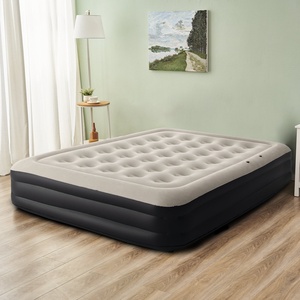 Matelas gonflable de camping avec tête de lit, matelas gonflables portables - Product Image 3