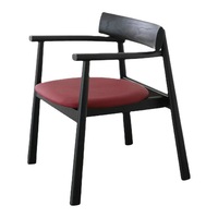 Chaise de salle à manger DISHI de style médiéval, vintage, en bois massif et cuir, pour la maison, le salon, les canapés, pour un usage en appartement