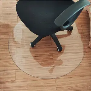เสื่อปูพื้นพลาสติกกันลื่น,พรมเช็ดเท้าเก้าอี้ Pvc สำหรับพื้นแข็งพรมเก้าอี้ไม้เนื้อแข็งสำหรับบ้านพรม