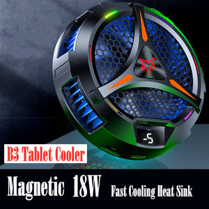 พัดลมระบายความร้อนแม่เหล็กแบบเร็ว Sarafox B3 สำหรับแท็บเล็ต B3 เซมิคอนดักเตอร์ สำหรับเล่นเกม PUBG และไลฟ์สด สำหรับแท็บเล็ตไอแพด - Product Image 4