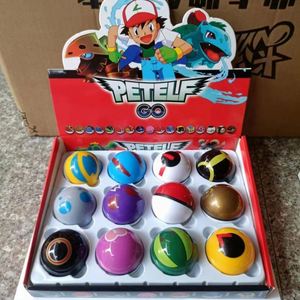 12 Pcs/Set 5cm Pocket Monster Anime Pikachu Action Figure Game <b>Mini</b> Poke Ball with Doll Gashapon Pokemoned Capsule Toys for Kids - Product Image 3