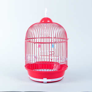 Modern küçük Pet yuvarlak aşk kuş kafesleri fabrika toptan üreme kuş kafesleri - Product Image 6