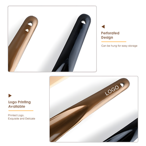 Tùy chỉnh nhựa Giày sừng 19.5cm, PP chất liệu với logo in ấn, xách tay shoehorn cho du lịch - Product Image 4