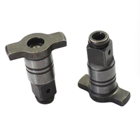 Boulon de verrouillage à bouton en acier allié usiné CNC sur mesure avec finition zinguée et filetage métrique