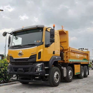 东风柳汽8X4自卸车，带神百16吨装砖抓斗吊臂自卸车，带随车起重机 - Product Image 4