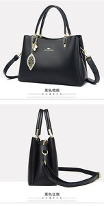 Women Luxury PU Leather Handbag Ladies Large Tote Female <b>Square</b> Shoulder Bags Bolsas Femininas Sac New Fashion Crossbody Bags - Product Image 4